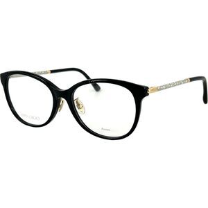 Jimmy Choo JC323/G Womens Eyeglass Frame 807 Black